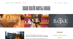 Desktop Screenshot of basakkuaformakyaj.com